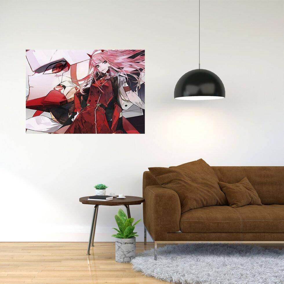 

Плакат-постер А3 с принтом Милый во Франксе, Darling in the FranXX 7 Настенный, Мелованная бумага А1