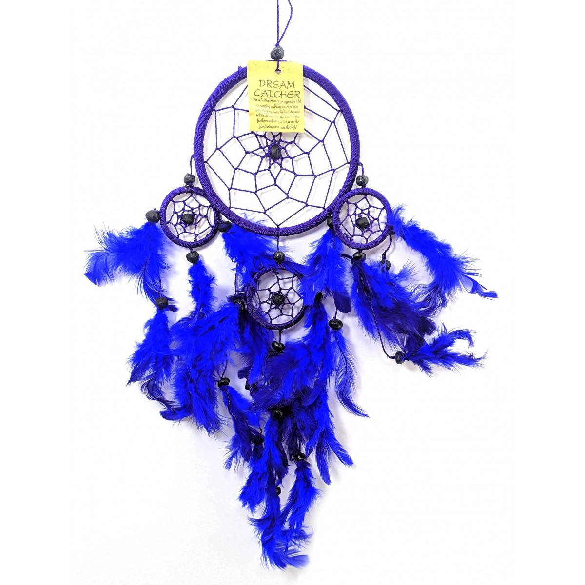 

Ловец снов фиолетовый (d-12 см h-45 см)