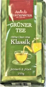 

Чай зеленый Westminster Gruner Tee klassik 250 г