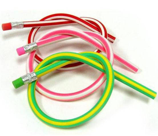 

Карандаш простой гибкий, 19 см, Разные цвета