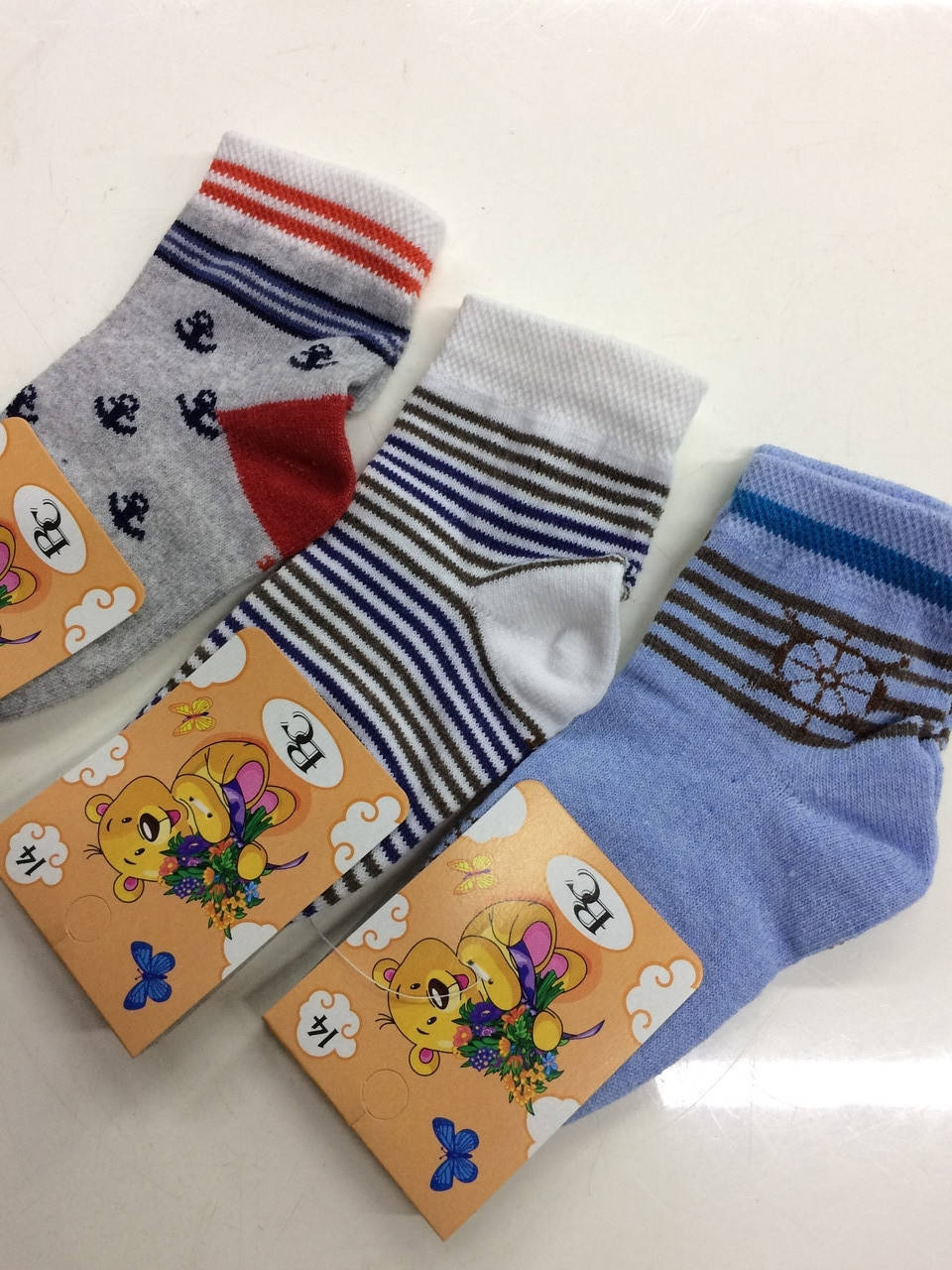 

Дитячі шкарпетки на хлопчика демісезонні 12,14 розмір Версаль., Серый