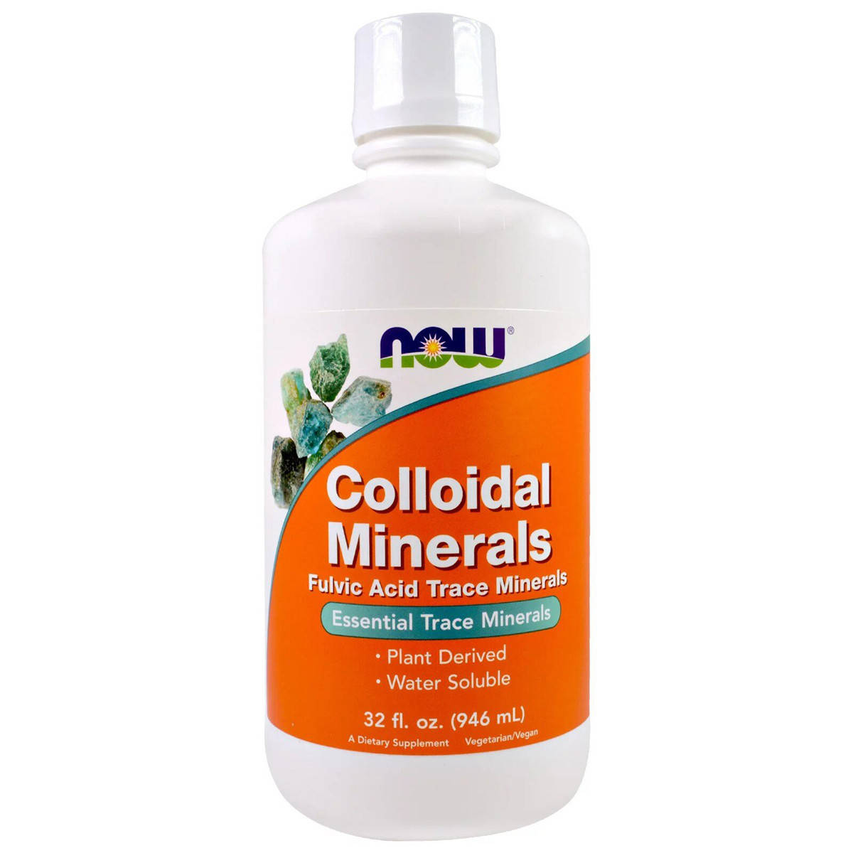 

Коллоидные Минералы, Colloidal Minerals, NOW, 946 мл