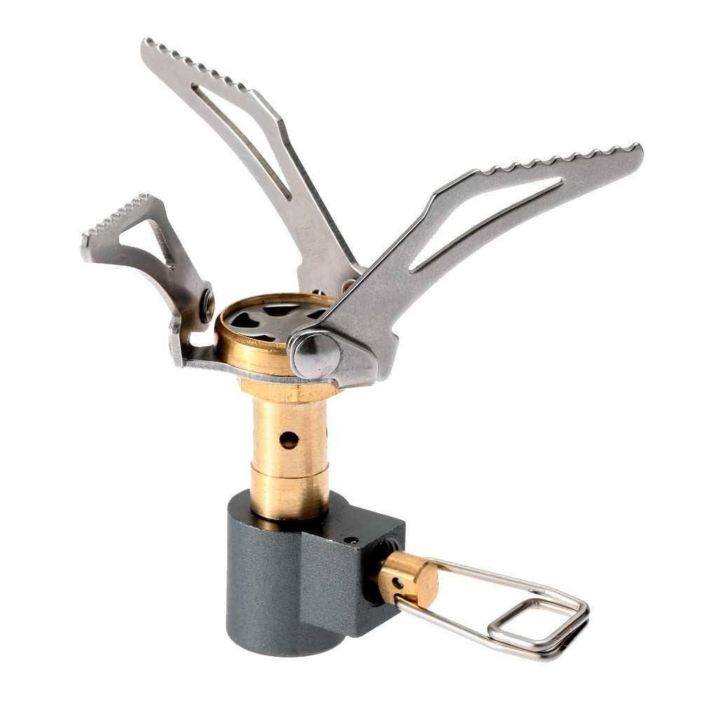 

Туристическая газовая горелка Baligh весом 45 грамм. Легкий газовий пальник.