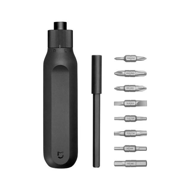 

Отвертка с трещеткой и набором бит Xiaomi MiJia Ratchet Screwdriver 16 in 1 (MJJLLSD002QW) Black [48477]