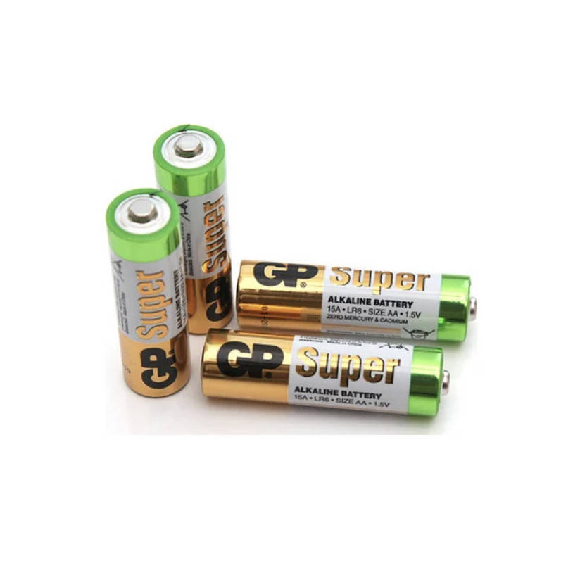 

Пальчиковые батарейки алкалиновые GP Super Alkaline АА LR6 1.5V 2 шт