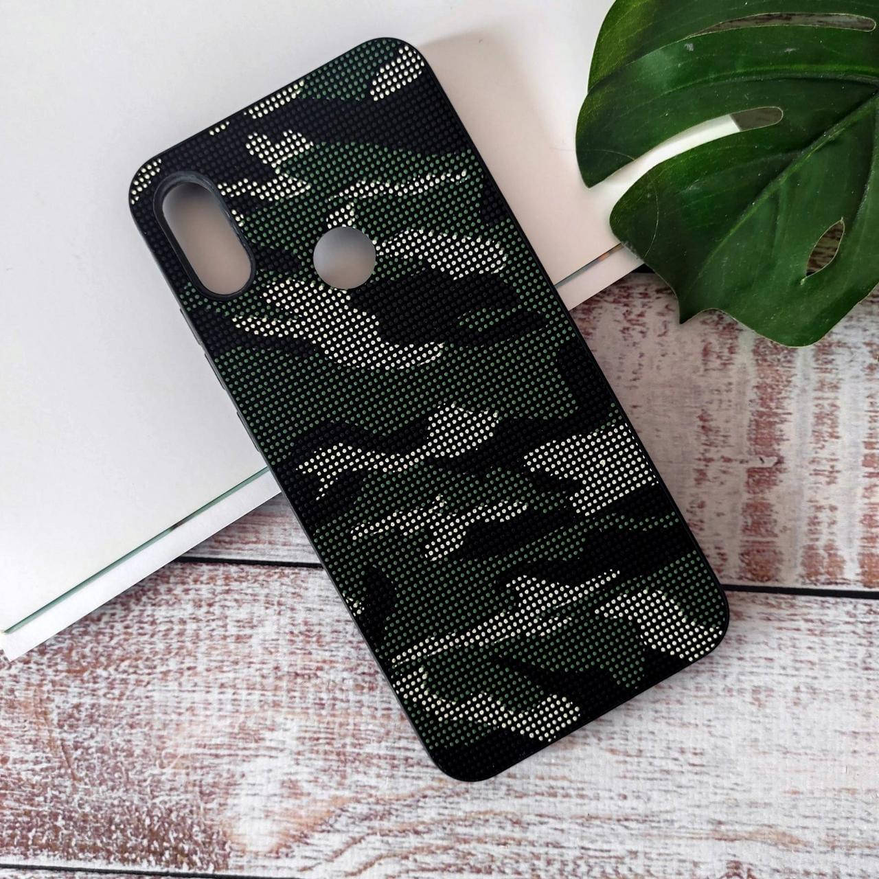 

Чехол силиконовый Military Point на Xiaomi Redmi Note 7 камуфляж Зеленый, Темно-зеленый