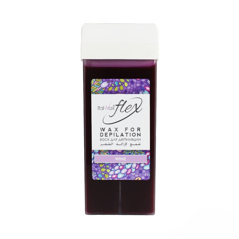 

Кассета (картридж) с воском Flex Wine от ItalWax, 100 г - вино