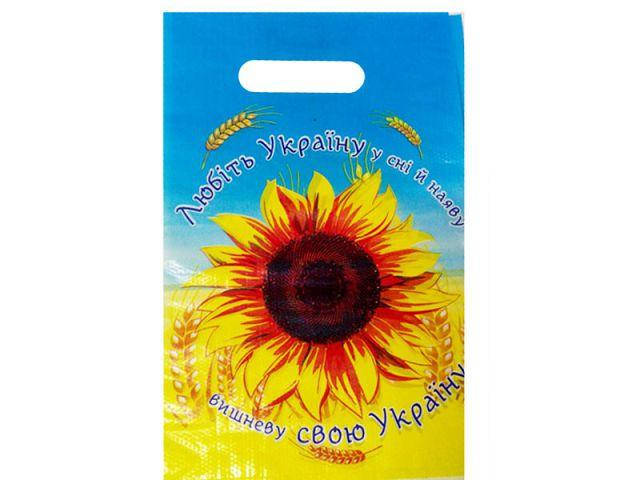 

Пакет Банан Полиэтиленовый с Прорезной Ручкой(20*30)Украина"ХВГ(100 шт)Вырубной Подарочный Разноцветный