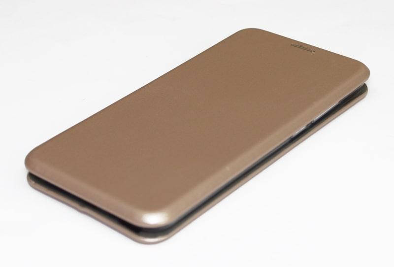 

Чехол книжка Level для Xiaomi Redmi 5 Экокожа Золотой, Золотистый