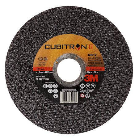 

Отрезной круг 3M™ Cubitron™ II (тип 41, размер 125х1,0мм)