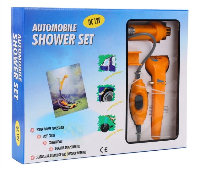 

Автомобильный портативный душ Automobile Shower Set с питанием от прикуривателя MS