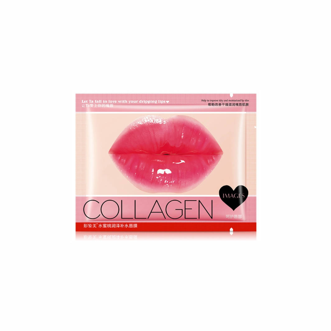 

Коллагеновая маска для губ с персиком Images Collagen Lip Mask