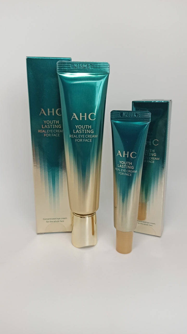 

A.H.C. Youth Lasting Real Eye Cream For Face AHC - Антивозрастной крем для век и лица с пептидами 30мл