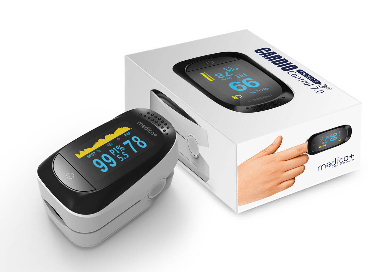 

Пульсоксиметр MEDICA+ Cardio Control 7.0 White (ЯПОНИЯ), Белый