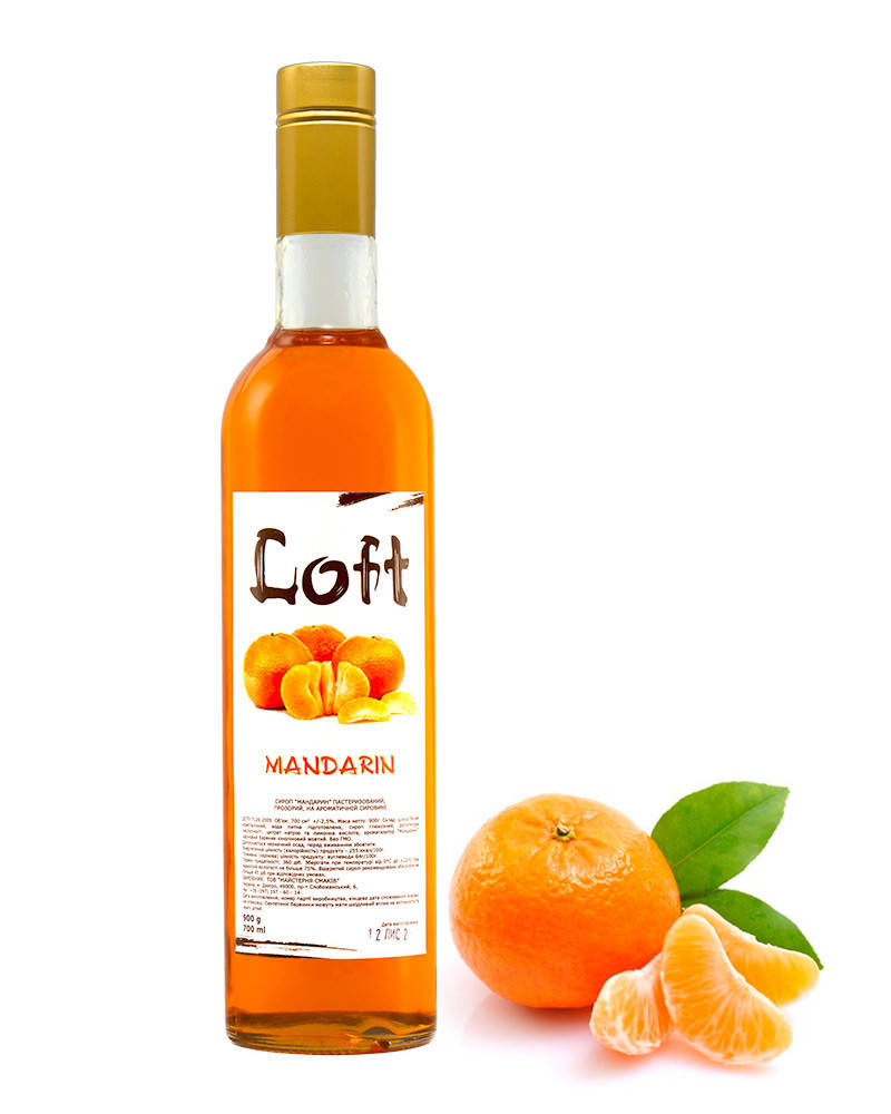 

Сироп LOFT Мандарин 0,7 л