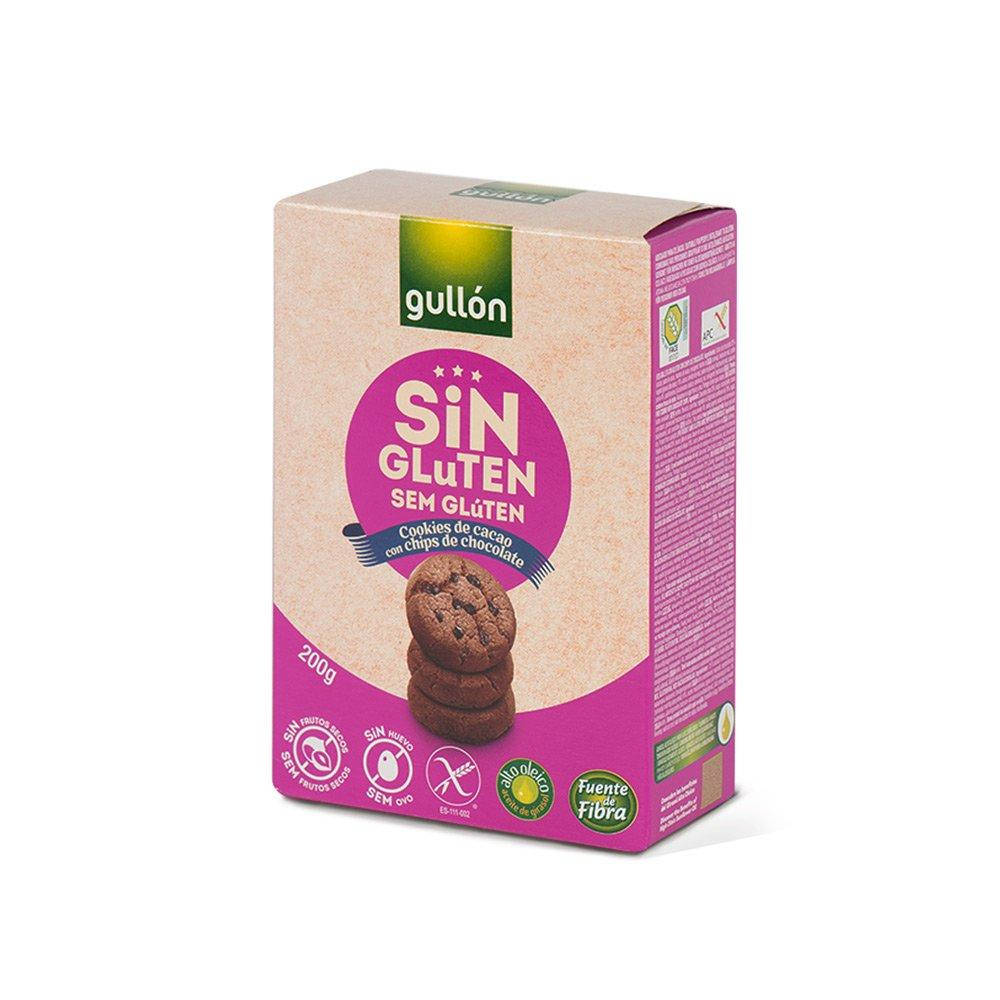 

Шоколадное печенье Gullon Gluten Free Choco Cookies (БЕЗ ГЛЮТЕНА,ОРЕХОВ,ЯИЦ)200г