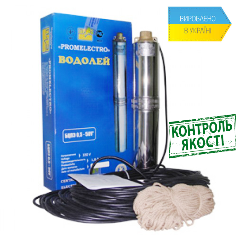 

Глибинний насос Водолій БЦПЭ 0,32-32