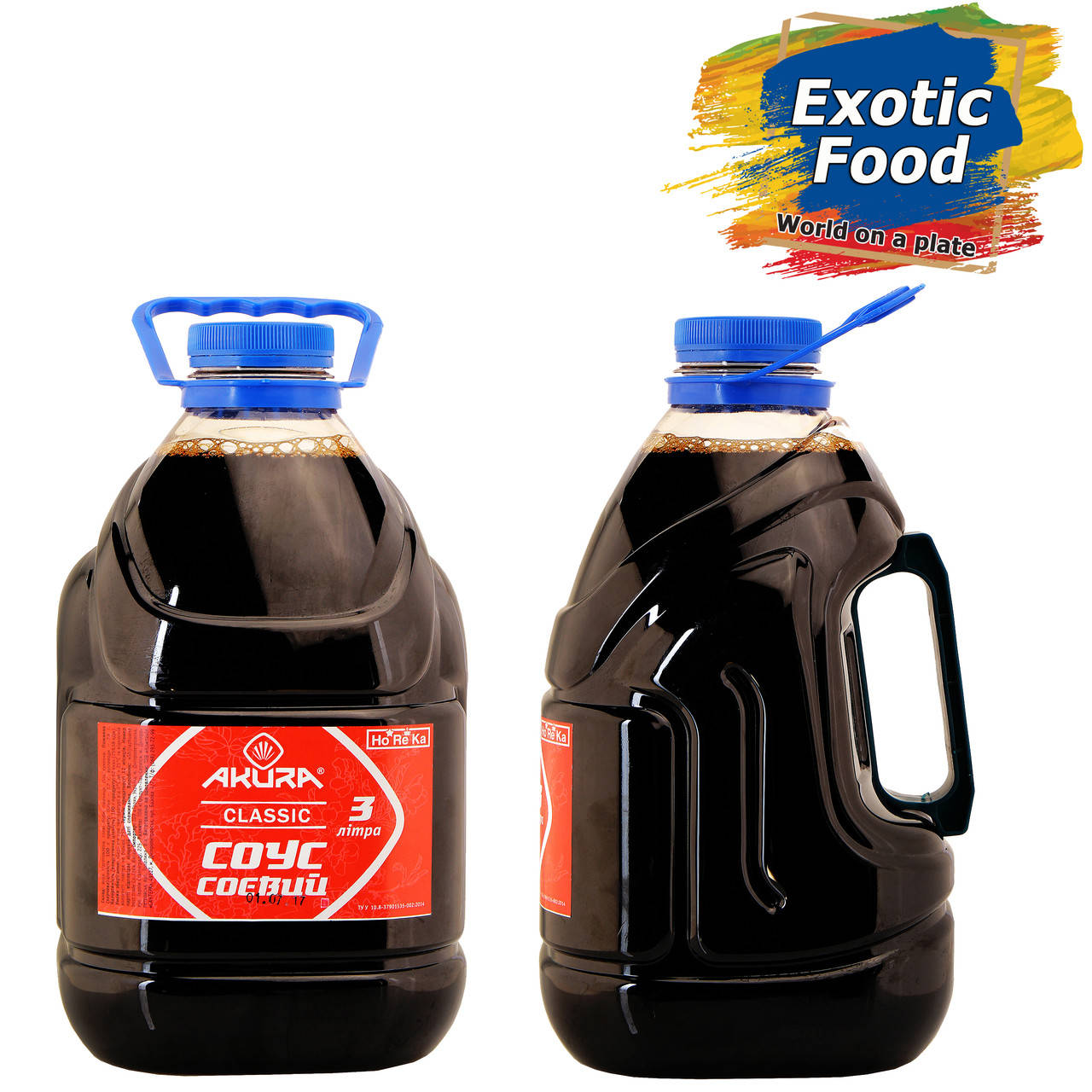 

Соус соевый "Классический" ТМ "AKURA", 3 л
