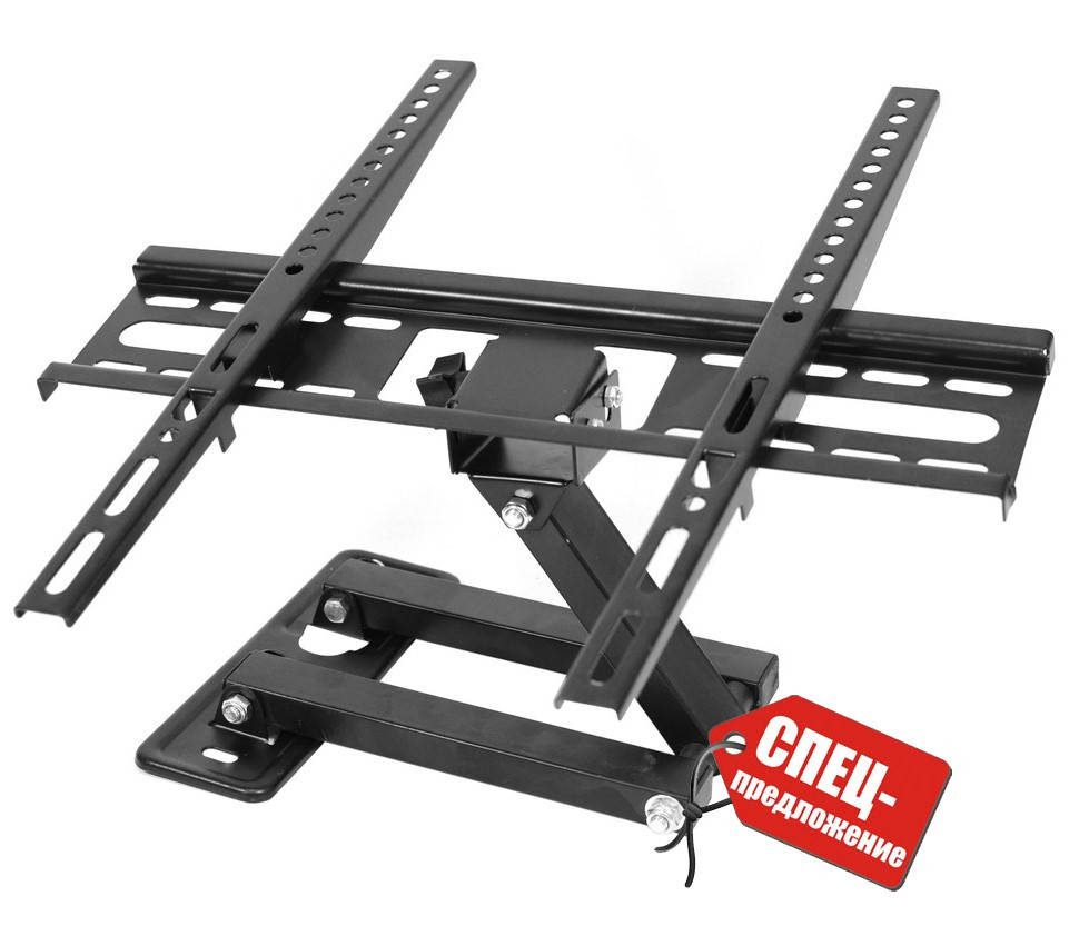 

Кронштейн для TV M-54 (22"-43") | Держатель для телевизора | ТВ крепление на стену (настенное крепление ТВ), Черный