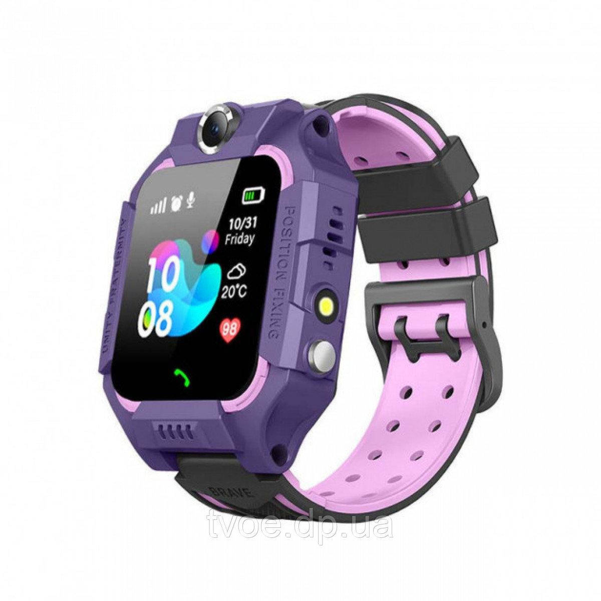 

Детские смарт часы Smart Baby watch Z6 SIM +GPS Фиолетовый
