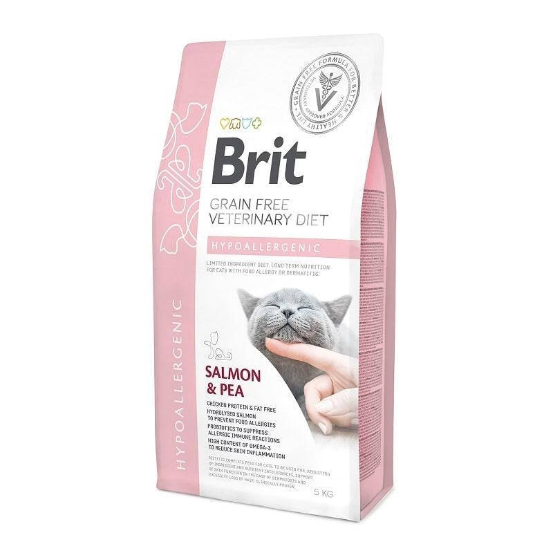 

Brit Veterinary Diet Cat Grain free Hypoallergenic 2кг - беззерновая гипоаллергенная диета