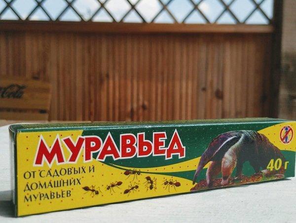 

Гель Муравьед 40г от садовых и домашних муравьев