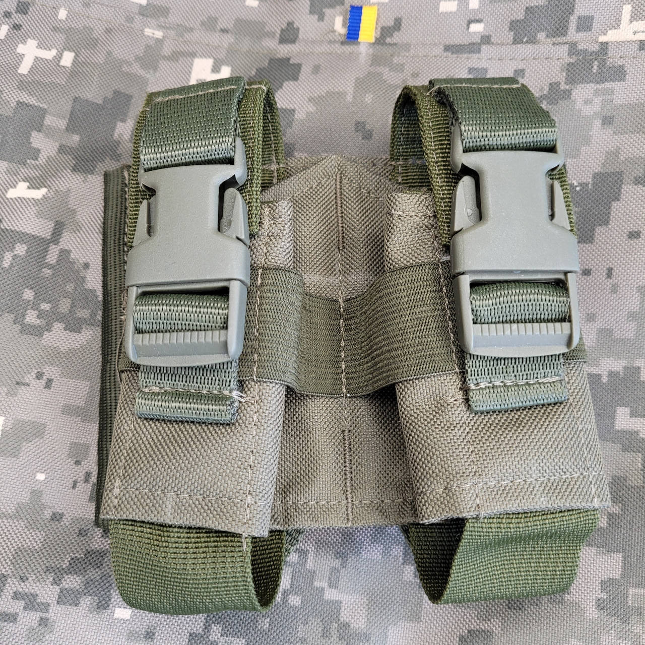 

Подсумок на 2 гранаты Ф1, РГД5, спаренный олива/хаки