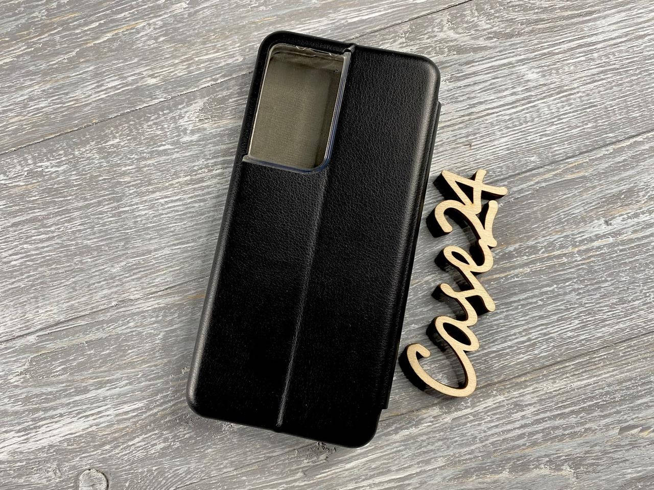 

Чехол книжка Elegant book для Samsung Galaxy S21 Ultra (5 цветов) черный