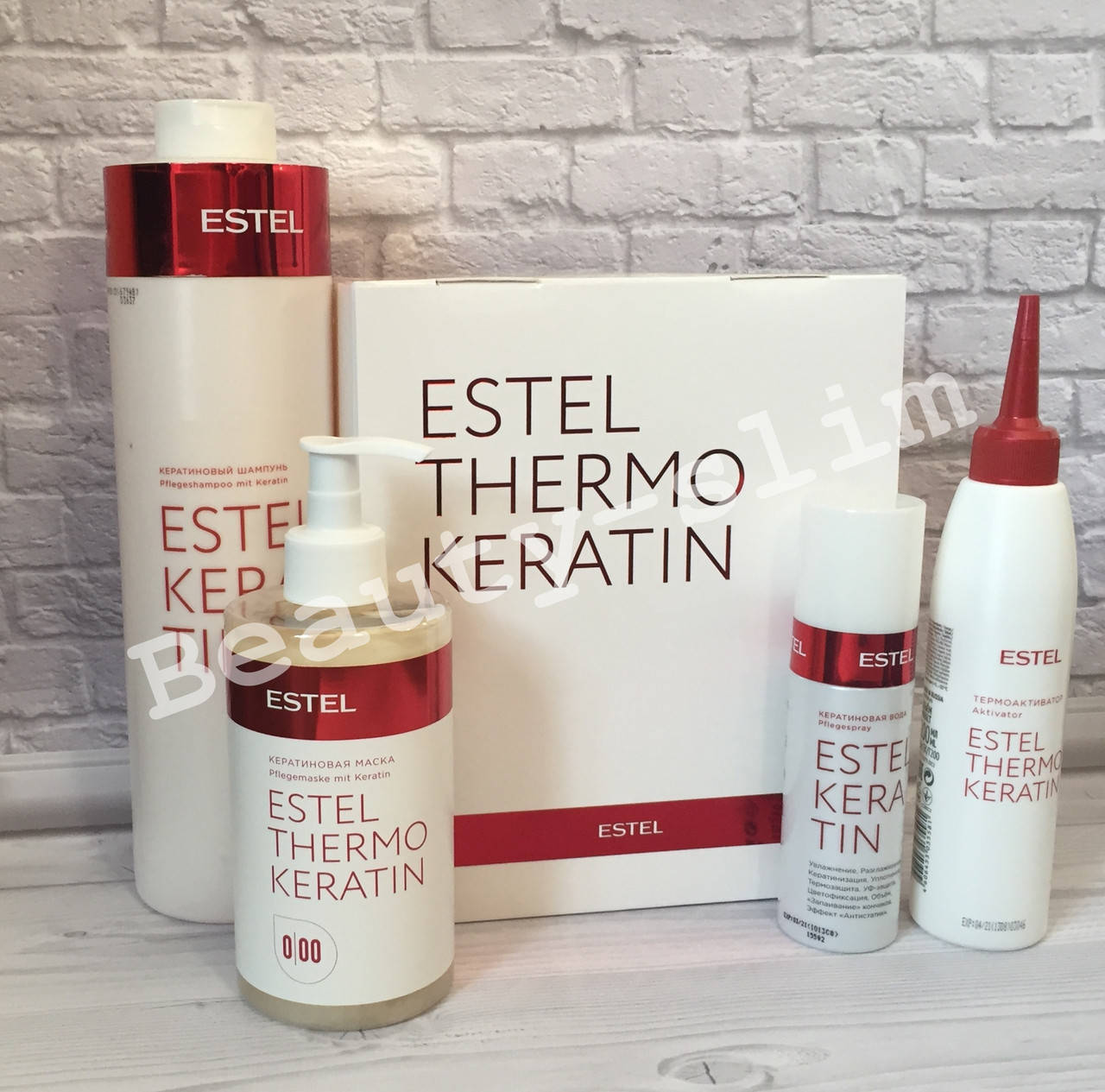 

Набір + 1 літр шампунь для процедури ESTEL THERMOKERATIN Термокератин