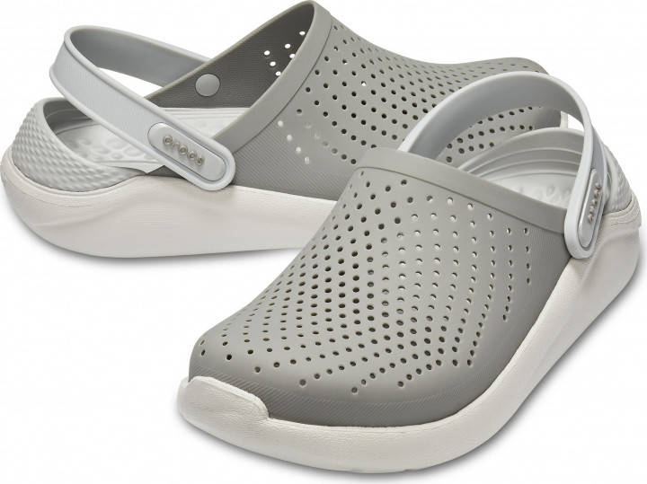 

Сабо Crocs Literide Clog 43 р 27.7-28.2 см Светло серые 204592-06J-M10/W12 Grey, Серый