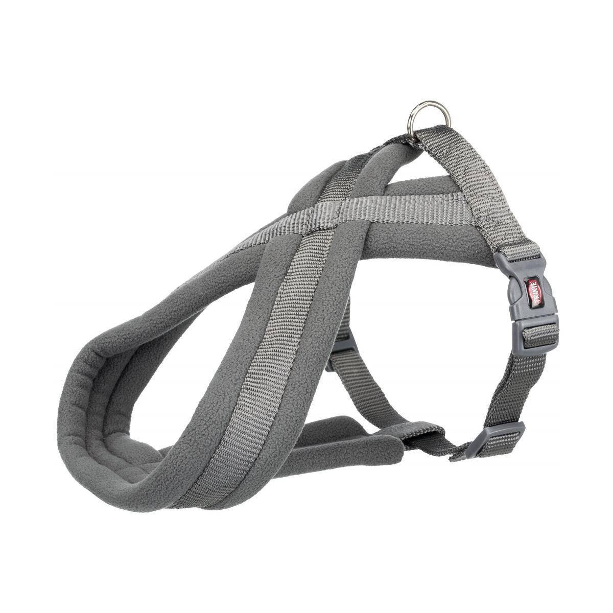 

Trixie Шлея Trixie нейлоновая Premium туристическая S 35–50 см / 20 мм (графитовая)