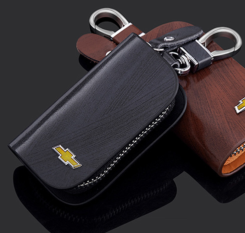 

Брелок ключница автомобильный с логотипом для авто Chevrolet