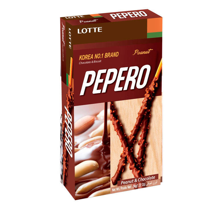 

Шоколадные палочки Pepero с Орешками 47 г (15787)