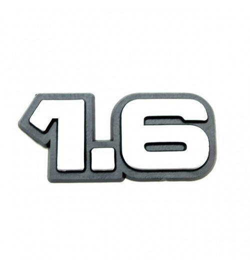 

Эмблема на багажник 1,6 на багажник на скотче