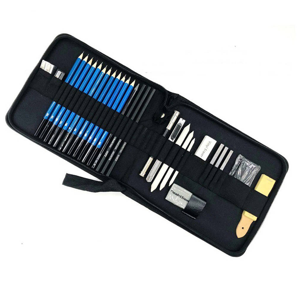 

Подарочный художественный набор для рисунка и эскизов Worison 34 предмета (YW-PMN34)