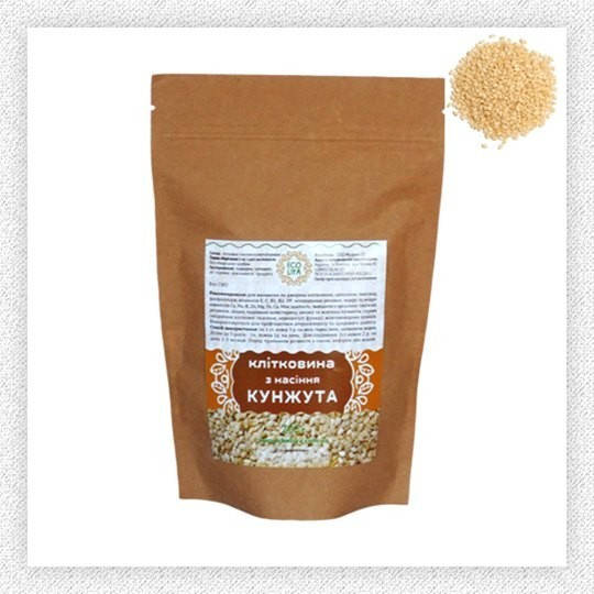 

Клетчатка из семян Кунжута белого, 200 г Ecoliya