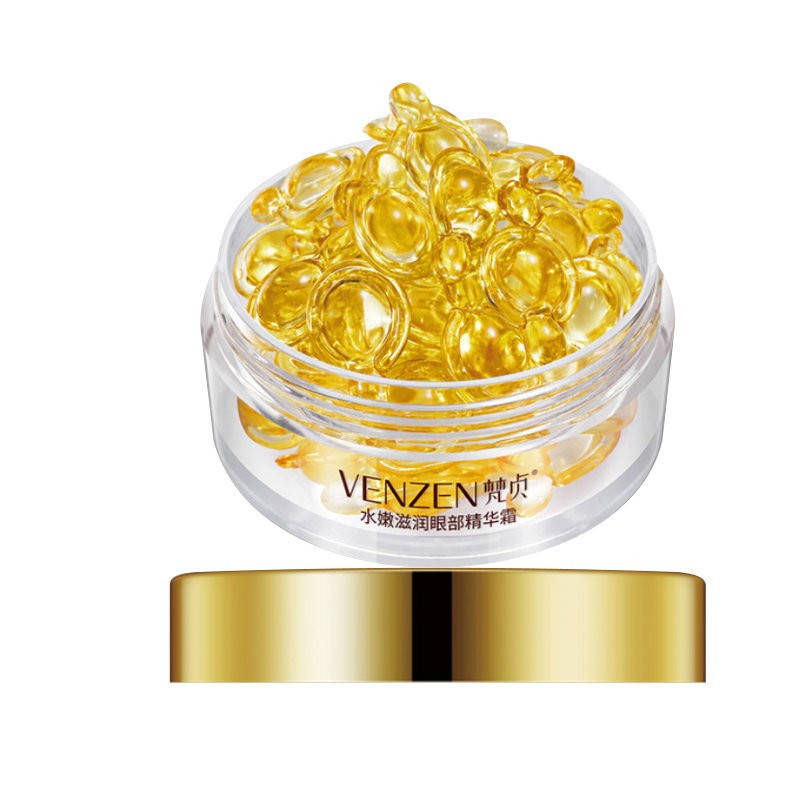 

Cыворотка для кожи вокруг глаз капсульная с золотом Venzen Eye Essence Capsule (30 шт) 0,25 мл