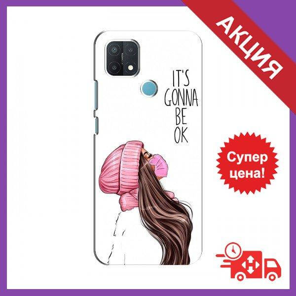 

Силиконовый чехол для Оппо А15с / Чехол с изображением на OPPO A15s / Силиконовый бампер на OPPO A15s (Девушка