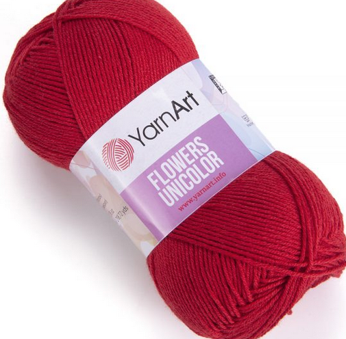 

Пряжа Flowers Unicolor-738