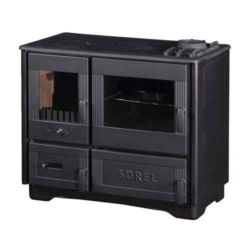 

Печь EК-5136 BL Duval отопительно-варочная с духовкой