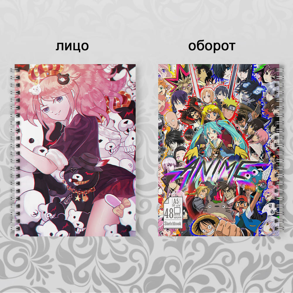 

Скетчбук Аниме Danganronpa 002
