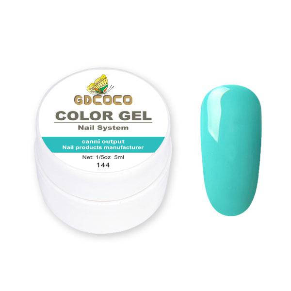 

Гель-краска GDСосо Color Gel 144 Бирюза 5 ml