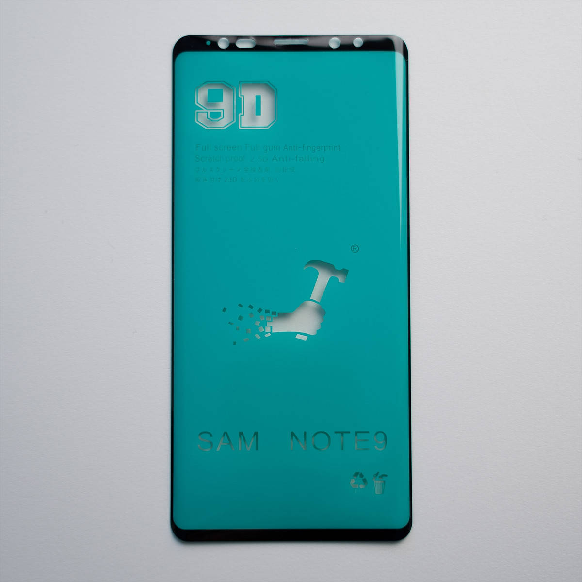 

Небьющееся защитное гибкое стекло Ceramics для Samsung Galaxy Note 9 твёрдость 9H черный