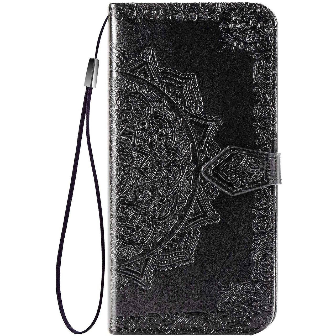 

Art Чехол книжка с визитницей ZTE Blade A7s 2020 (чехол книжка на ЗТЕ блэйд А7с 2020), Черный