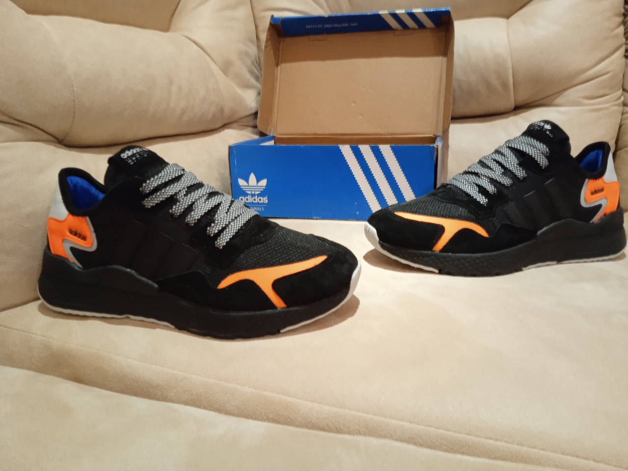 

Мужские кроссовки Adidas Jogger Топ качество! 43, Черный