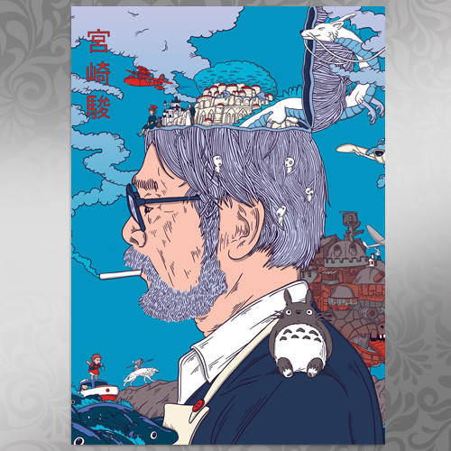 

Плакат Аниме Ghibli 06