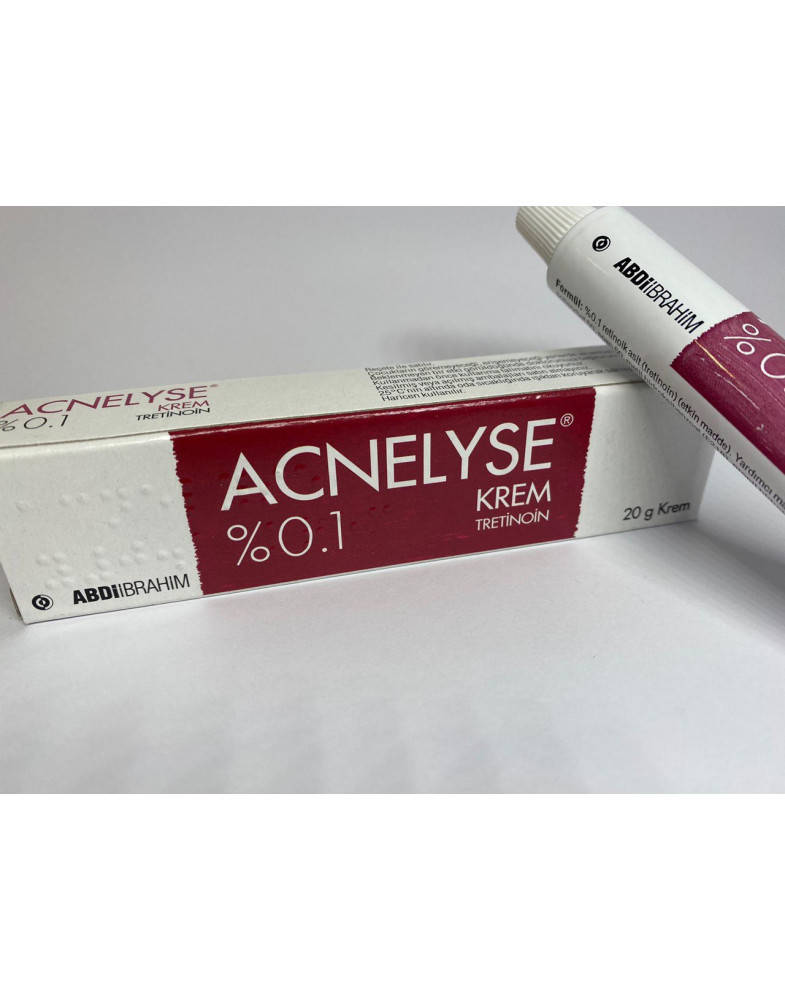 

Крем Третиноин Acnelyse 0.1% 20g (Турция) 20 грм ОРИГИНАЛ