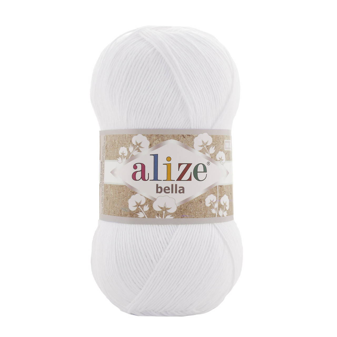 

55 Пряжа Alize Bella 100 белый