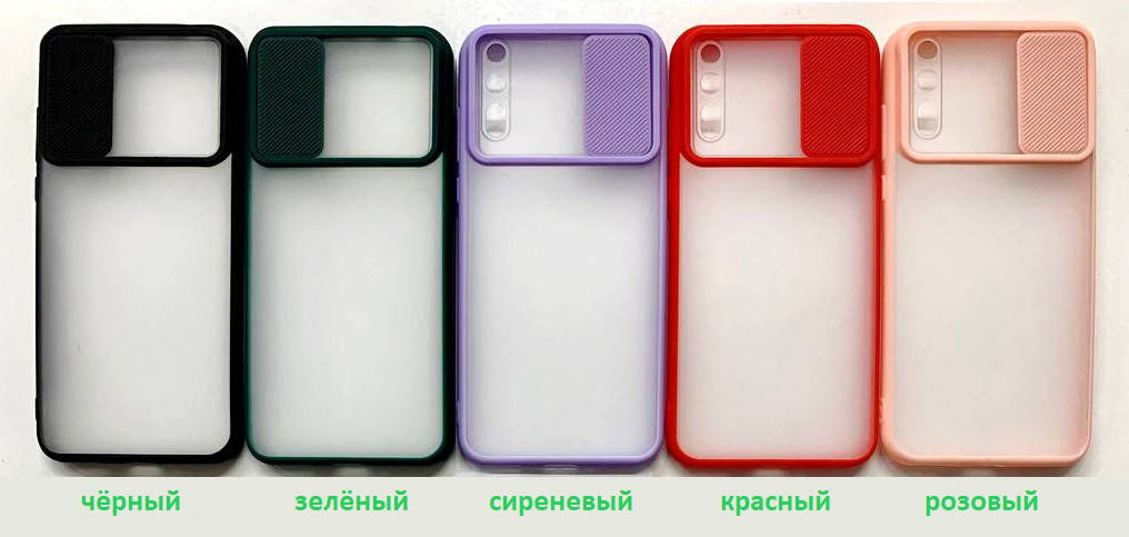 

Чехол матовый Smoke Case с защитой камеры для Huawei P smart 2021 / Huawei Y7a