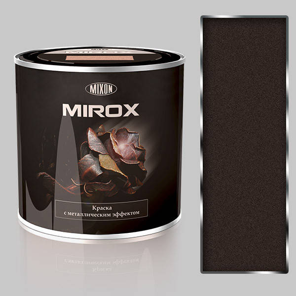 

Краска с металлическим эффектом 3 в 1. Mirox-8028. 0,75 л 2.25 л, Коричневый
